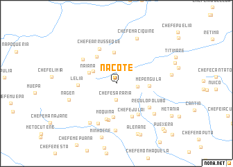 map of Nacote