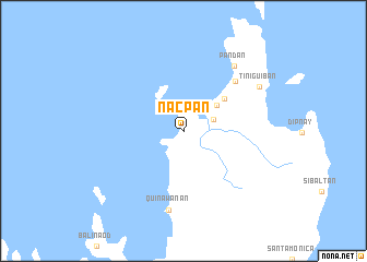 map of Nacpan