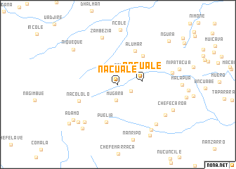 map of Nacuale