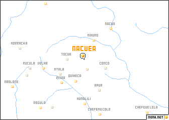 map of Nacuéa