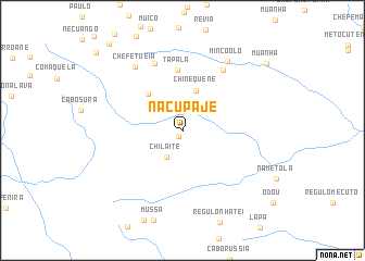 map of Nacupaje