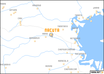 map of Nacuta