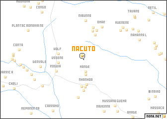 map of Nacuto