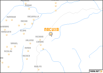 map of Nacuxa
