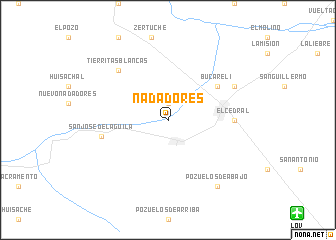 map of Nadadores