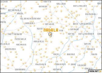 map of Nadāla