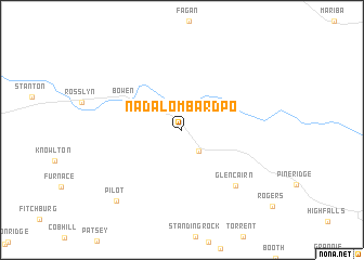 map of Nada Lombard PO