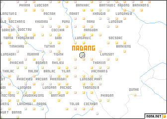 map of Nà Ðắng