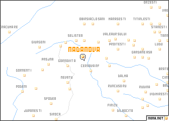 map of Nadanova