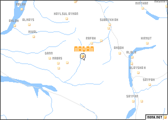 map of Nadan