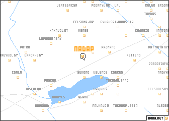 map of Nadap