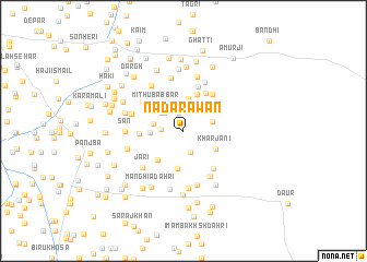 map of Nādar Awān