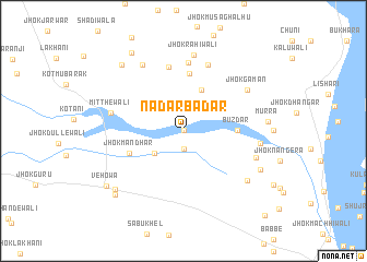 map of Nadar Badar