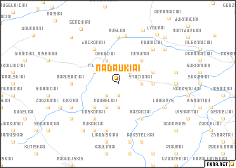 map of Nadaukiai