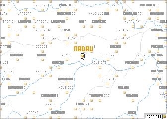 map of Na Ðầu