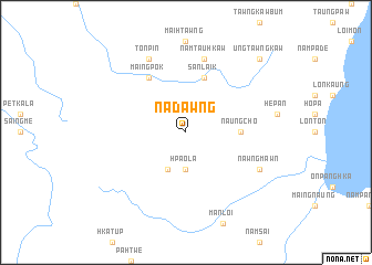 map of Nadawng