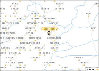 map of Nadbory