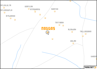 map of Naddās