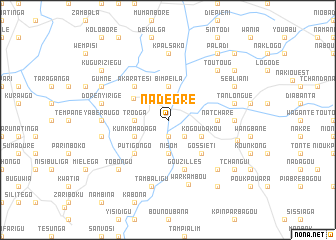 map of Nadegre