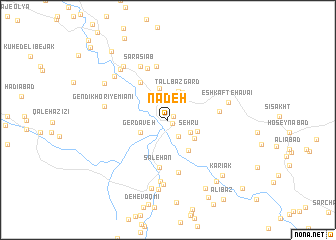 map of Nadeh