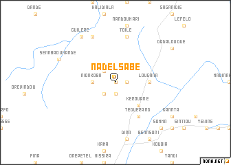 map of Nadel Sabé