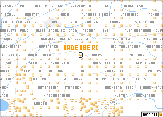 map of Nadenberg