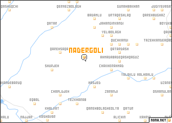 map of Nāder Golī