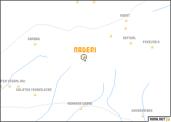 map of Naderī