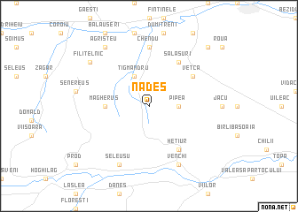 map of Nadeş