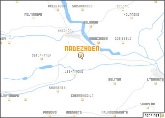 map of Nadezhden