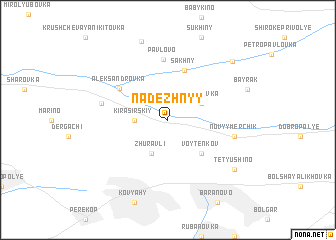 map of Nadëzhnyy