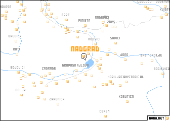 map of Nadgrad