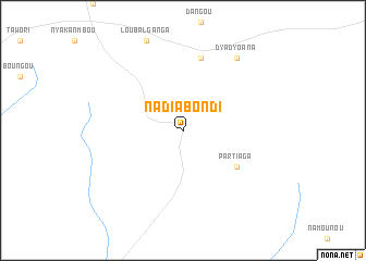 map of Nadiabondi