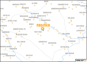 map of Nadinka