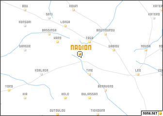 map of Nadion