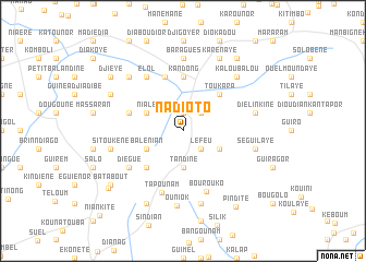 map of Nadioto