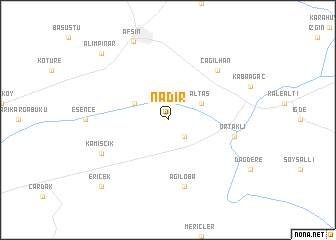 map of Nadir