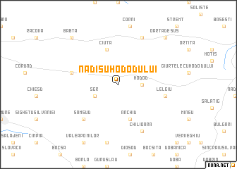 map of Nadişu-Hododului