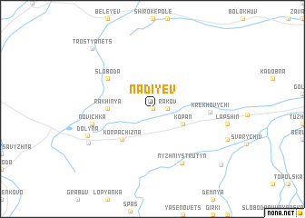 map of Nadiyev