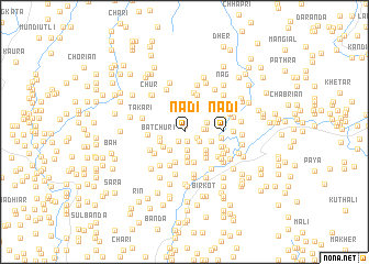 map of Nadi