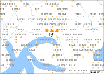 map of Nadjon