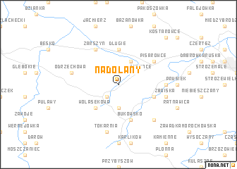 map of Nadolany