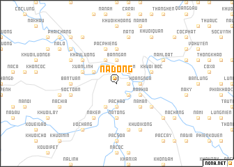 map of Nà Dong