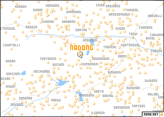 map of Na-dong