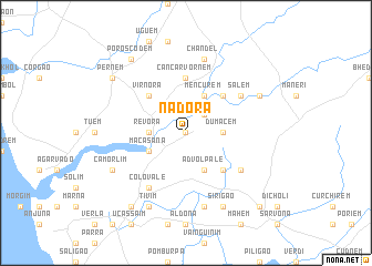 map of Nadora