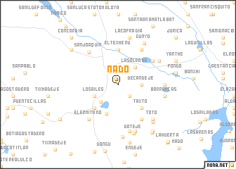 map of Ñadó