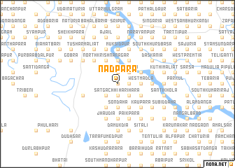 map of Nādpāra