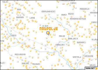 map of Nadpolje