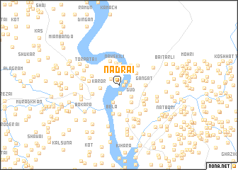 map of Nādrai