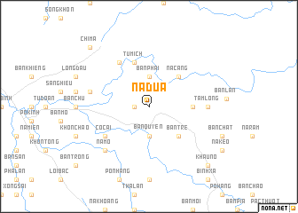 map of Nà Dua